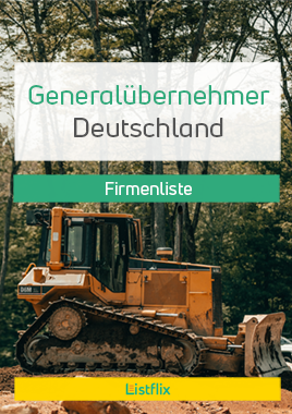 Generalübernehmer Deutschland Liste
