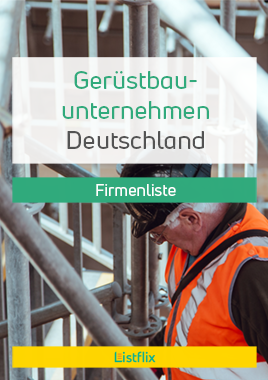 Gerüstbau Deutschland Liste