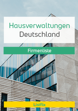 Liste mit Hausverwaltungen in Deutschland