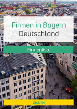 Liste mit 652.000 Firmen in Bayern inkl. Statistiken