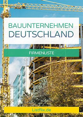 Bauunternehmen Deutschland Liste
