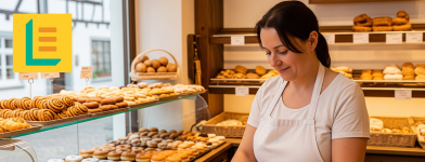 Süße Branchen Bild